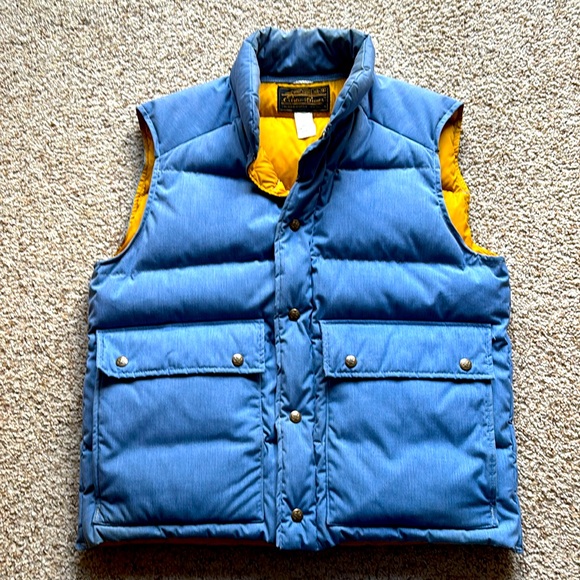 Eddie Bauer Other - VTG 70’s Eddie Bauer Down Puffer Goose Down Insulated Quilted Vest Medium